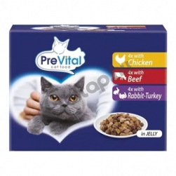 Prevital zselésalutasak 12x100 gr